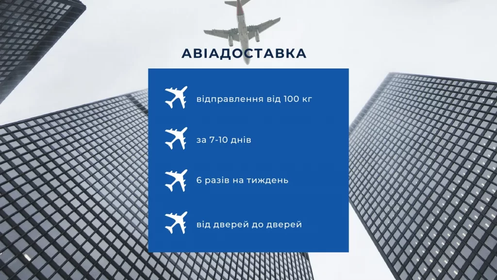 авіадоставка з кореї до сша