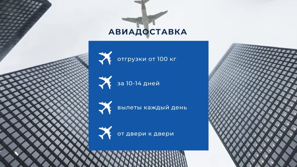 авиадоставка из германии в сша