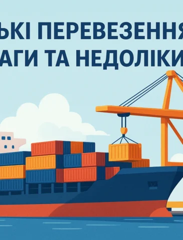 плюсы и минусы морских перевозок