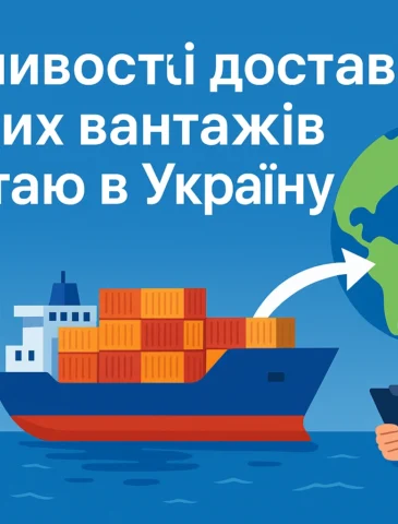 особенности доставки сборных грузов из китая в Украину