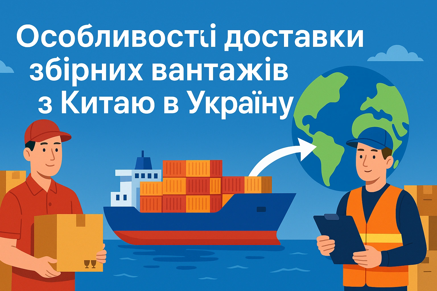 особенности доставки сборных грузов из китая в Украину